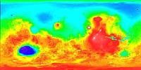 Map of Mars