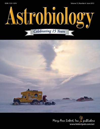 Astrobiology cover