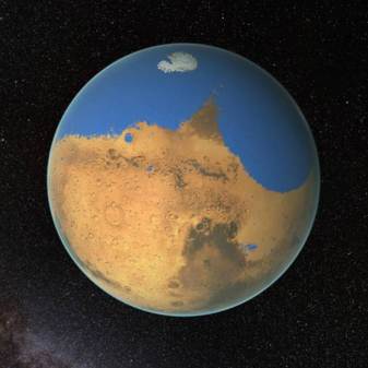Ancient ocean on Mars