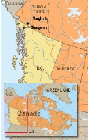Tagish Lake Map