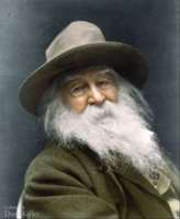 Walt Whitman (colored by Dana Keller)